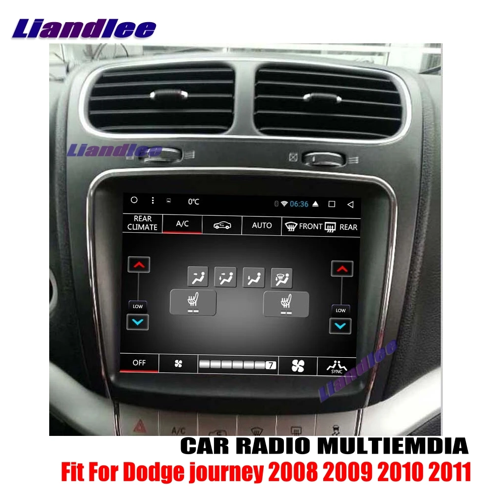 Liandlee Android 6,0 2+ 16 для Dodge journey 2008 2009 2010 2011 Автомобильный CD dvd-плеер радио gps-навигатор карты камера OBD tv