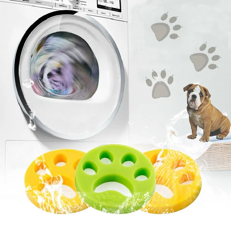 NEW Laundry Pet Hair Remover Washing Machine Clothing Hair Skin Lint
