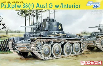 

DRAGON 6290 1/35 German Pz.Kpfw.38(t) Ausf.G w/Interior - Smart Kit