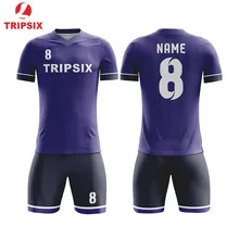 Новая модель наивысшего качества дешевая цена синий футбол Джерси