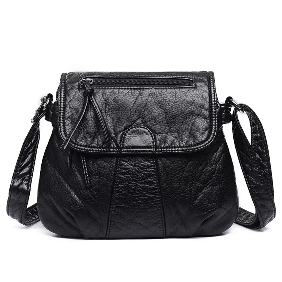

Women Shoulder Bag Leather Small Crossbody Bags For Girls Simple High Quality Messenger Bag Female Handbags Flap Clutch Purse