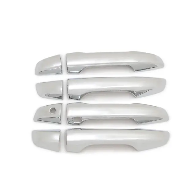 8pcs Set Abs Chrome Side Car Door Handles Cover Trim Decal Fit For 8pcs Set Abs Chrome Side Car Door Handles Cover Trim Decal Fit For Honda Cr
