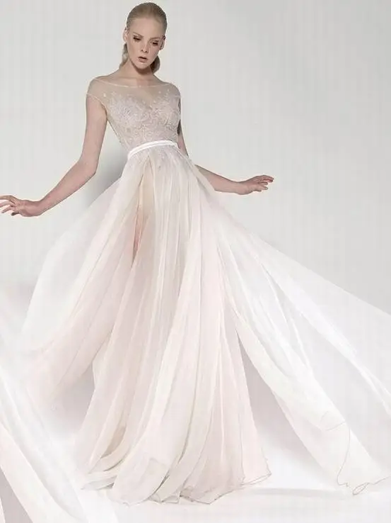 Sheer Wedding Dresses