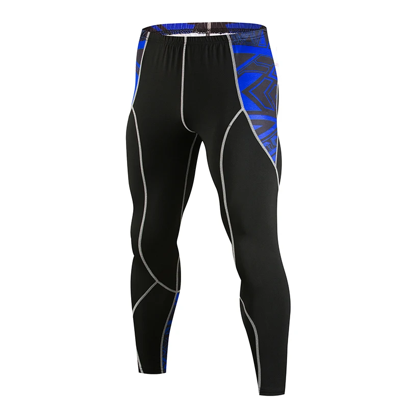 Мужские компрессионные штаны с 3D принтом волка, черепа, обтягивающие леггинсы, колготки для велоспорта, штаны для фитнеса, бегунов, эластичные штаны для бодибилдинга