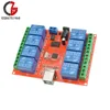 12V 8 Channel Programmable Relay Module USB Computer Control For Smart Home S ► Photo 2/5