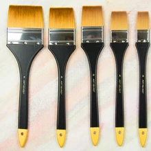 3921 Высокое качество Корея импорт синтетических волос латунь наконечник Деревянная ручка многофункциональные краски, художественные принадлежности кисти художника
