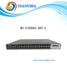 WS-C3560X-48T-L Настольный гигабитный коммутатор/Быстрый коммутатор для интернет-сети LAN Hub/полный или полудуплексный обмен