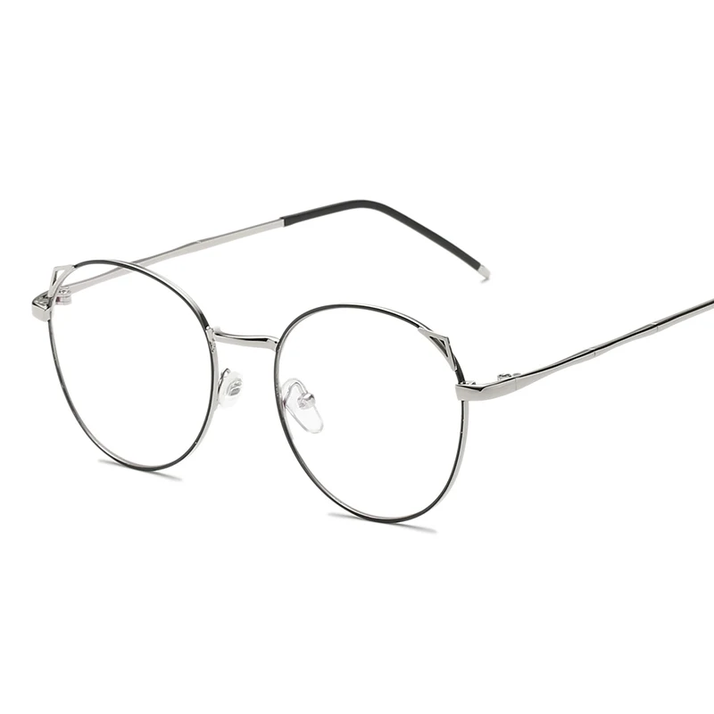 Lunettes de mode femelle ovale en metal cadder femmes de lunettes прозрачные lunettes Lunettes Hommes