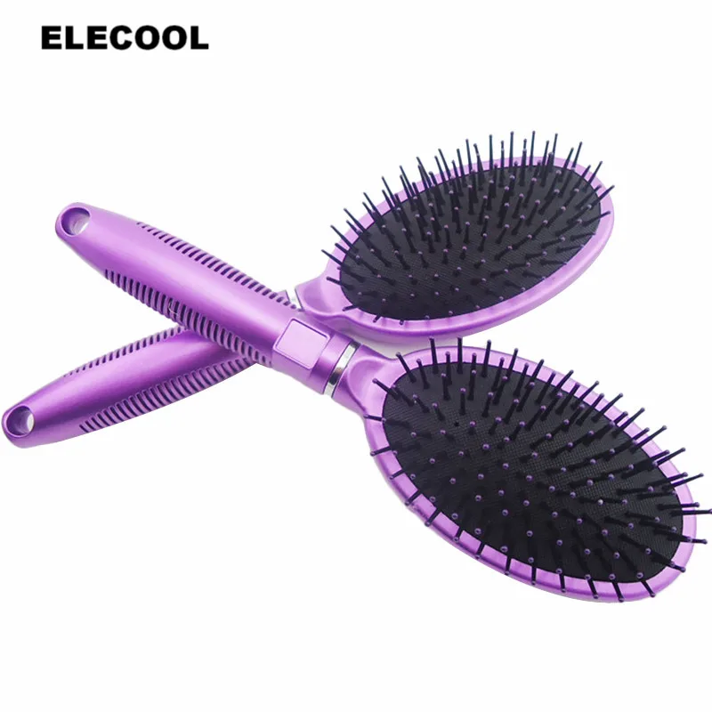 ELECOOL 1pc Portable Hair Brush Hair Comb Massage Brush For Travel