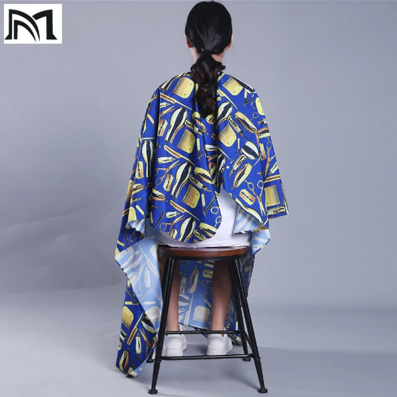 Salon Hairdresser Senior Retro Hair Cut Peri Cloth Barbers Aprons Hair Cutting Hairdressing Protective equipment Haircut B15 Salon Hairdresser Senior Retro Hair Cut Peri Cloth Barbers Aprons Hair Cutting Hairdressing Protective equipment Haircut B15