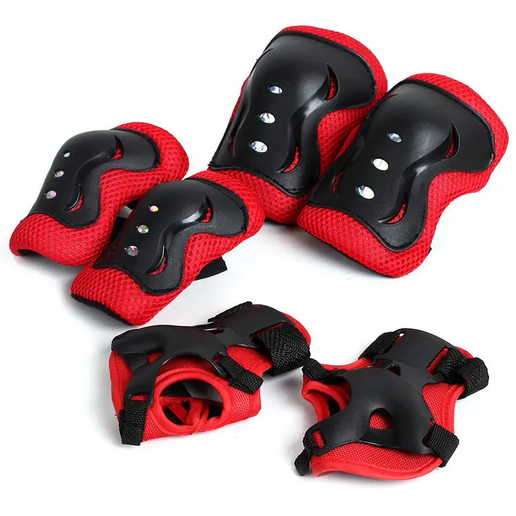 NEW Hot 6pcs/set Skating Protective Gear Sets Elbow pads Bicycle