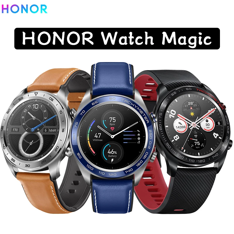 Huawei Honor часы Magic Honor часы Dream NFC gps здоровые водонепроницаемые спортивные часы для плавания и сна AMOLED цветной экран 390*390 часы