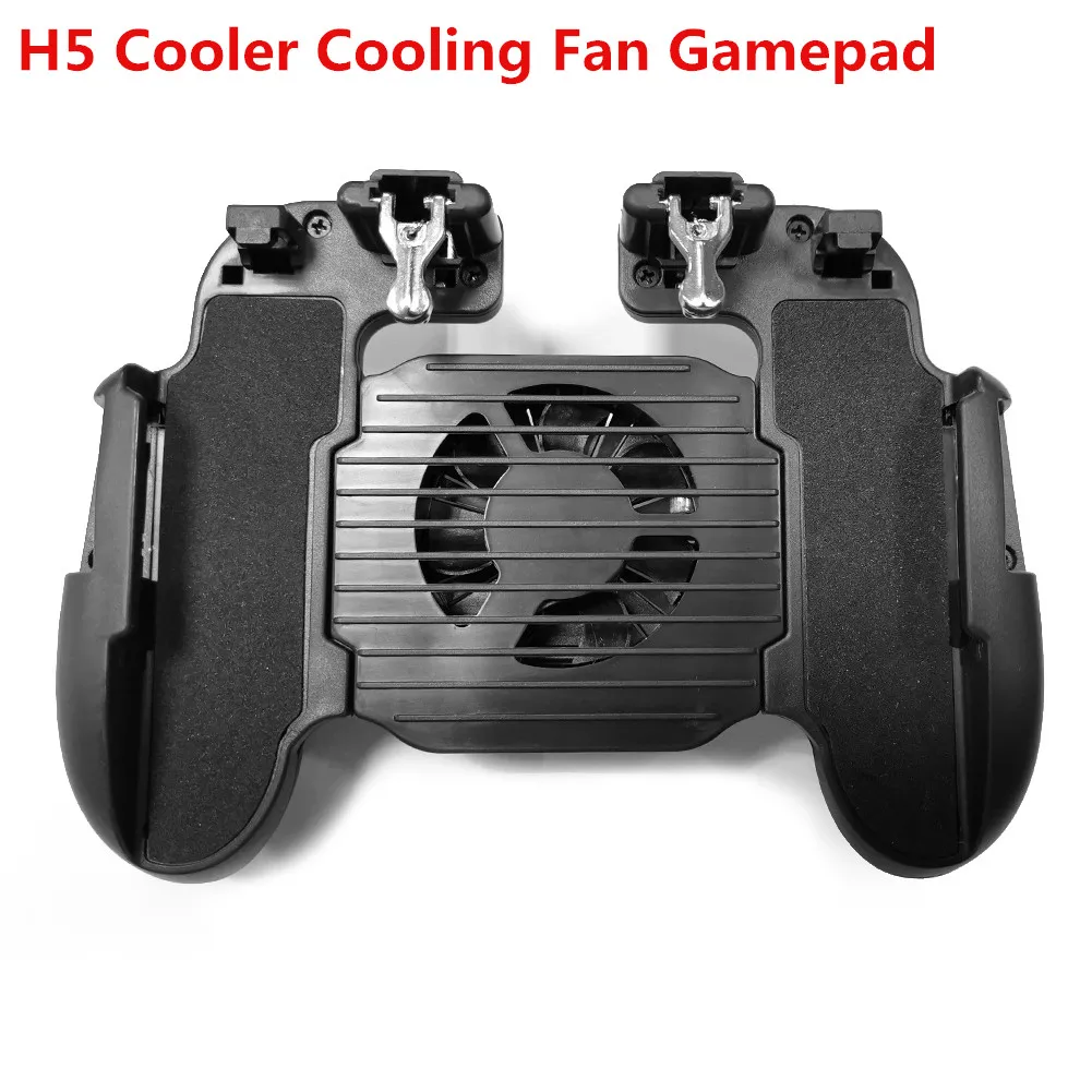  SR 2000mAh Charger Power Bank Heat Dissipation H5 Cooling Fan Gamepad Joystick Hand Grip Fire Aim K
