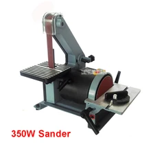 762 Belt Sander Sanding Machine Woodworking Metal Grinding/Polishing Machine Reblower Chamfering Machine 350w Copper Engine 220V
