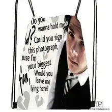 Custom its_my_chemical_romance@03- Drawstring Backpack Bag Cute Daypack Kids Satchel (Black Back) 31x40cm#180611-03-110