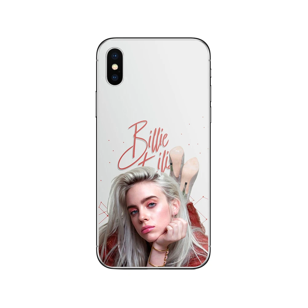 Чехол для телефона ciciber Billie Eilish s для iphone 11 Pro X XS MAX, чехол для iphone XR 7 8 6 6S Plus 5S SE, мягкий чехол из ТПУ