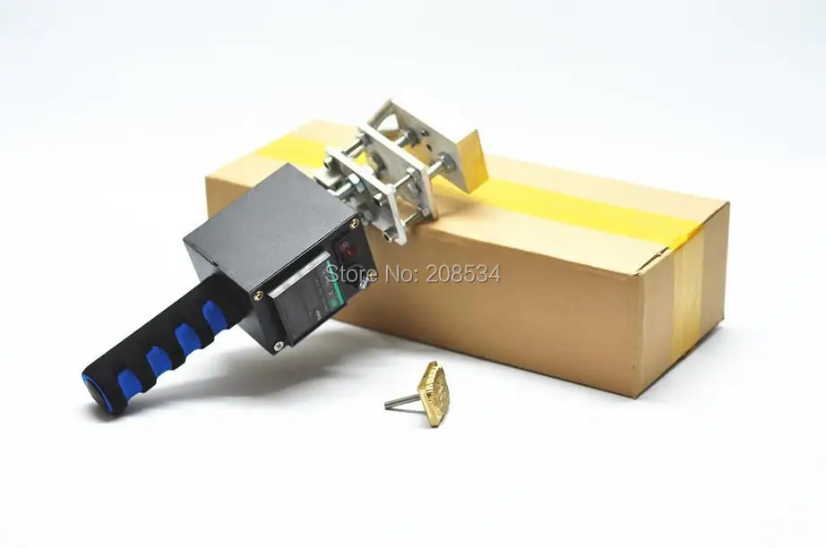 220v 8*10 Hand Operate Leather Printer Creasing Branding Machine Hot Foil Stamping Marking Embossing