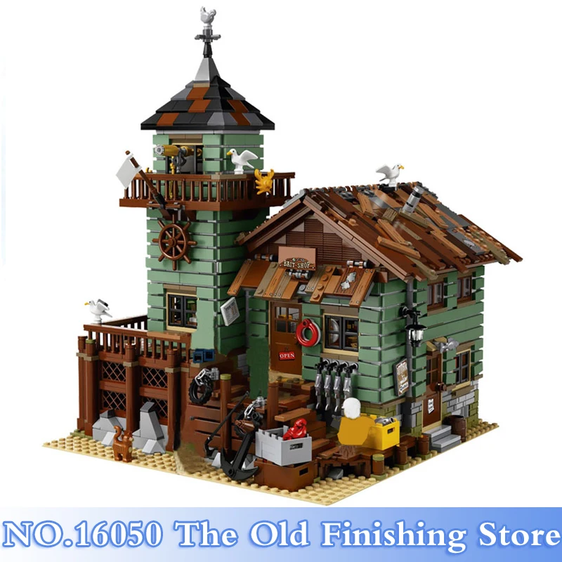 

Lepin 16050 2294Pcs Ideas MOC The Old Finishing Store Figure Building Blocks Bricks Set Kid Toy Model Kits Gift Compatible 21310