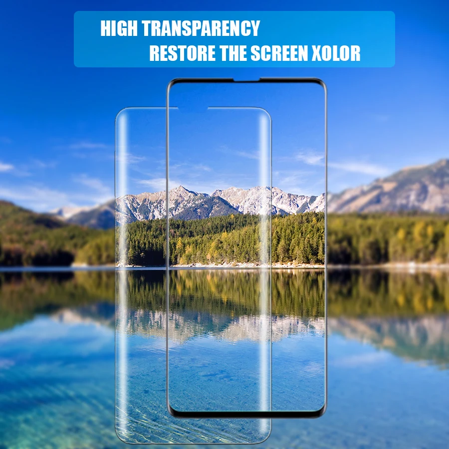 Защитное стекло для samsung galaxy Note 8 9 10 Pro пленка из ТПУ S10 e S9 S8 Plus Lite Гидрогелевая