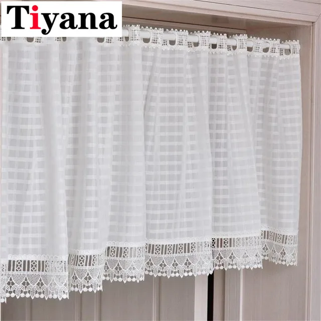 US $12.21 32% OFF|Weiß Plaid Kaffee Kurze Vorhänge Küche Schrank Bücherregal Halb Spitze Vorhang Fenster Wand Dekoration Tür Drapieren Bildschirm ... US $12.21 32% OFF|Weiß Plaid Kaffee Kurze Vorhänge Küche Schrank Bücherregal Halb Spitze Vorhang Fenster Wand Dekoration Tür Drapieren Bildschirm ...