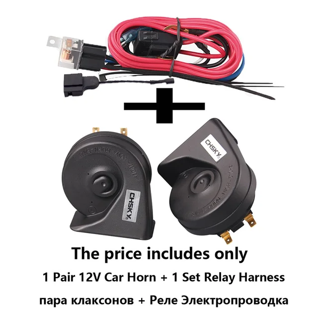 CHSKY Special For Toyota Corolla 2012 Horn 12V Loudness 110 129db Loud Car Horn Long Life Time