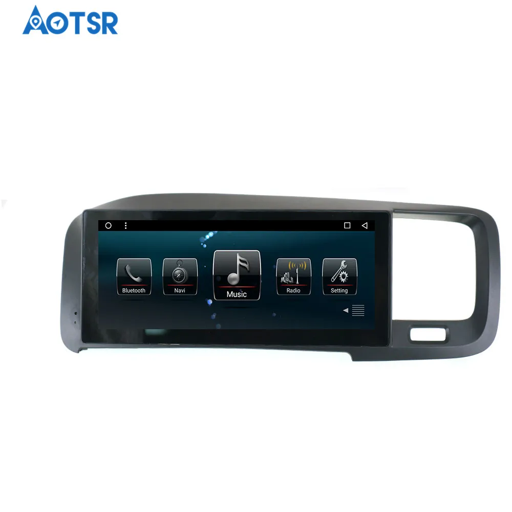 Aotsr автомобильный dvd-плеер Android проигрыватель для Volvo S80 2011- автомобильный стерео gps-навигатор Мультимедиа GPS головы записывающее устройство