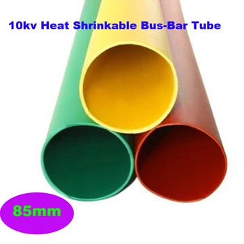 

Quality Assurance 1m/ Roll High Voltage 10KV 85MM Diameter Heat Shrink Tubing Insulating Bush 10KV Heat Shrinkable Bus-Bar Tube