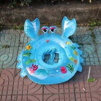 

Hot Selling Baby Children Swimming Float Ring Kids Toddler Inflatable Pool Swim Infant Crab Seat