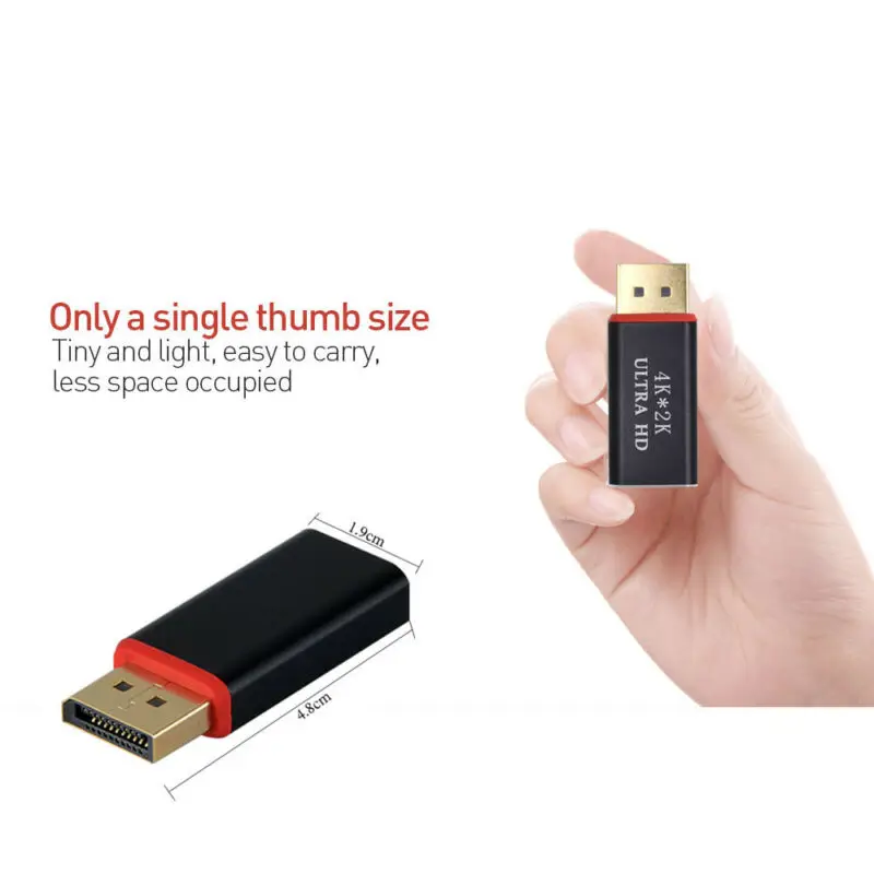 Переходник DP в HDMI 4K * 2K 30Hz разъем для видео и аудио дисплея переходник с порта Мама