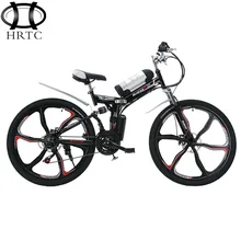 Free shipping 26inch 350w motor electric mountain bicycle 48v lithium battery power ECU folding bicycle instead of walking Ebike