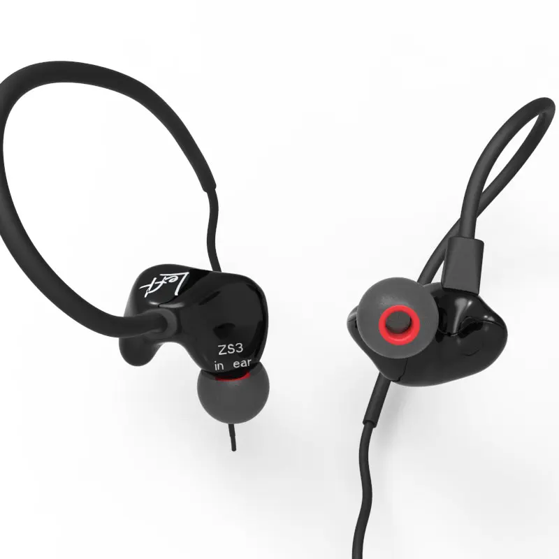 KZ ZS3 Ergonomic Detachable Cable Earphone In Ear Audio Monitors Noise Isolating HiFi Music Sports Earbuds With Microphone es KZ ZS3 Ergonomic Detachable Cable Earphone In Ear Audio Monitors Noise Isolating HiFi Music Sports Earbuds With Microphone es