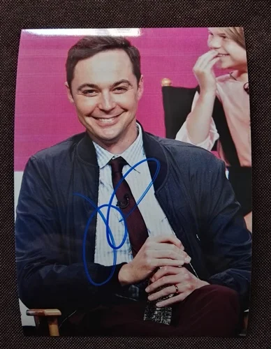 2 Hand signed Jim Parsons фото с автографом 5*7 The Big Bang Theory 5 versions 112018 - Цвет: 2