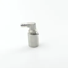 Для приготовления в домашних условиях, из нержавеющей стали 304 1/" MPT X 3/8" Барб локоть с 1/" BSP полная муфта-1,5" L, фитинг трубы