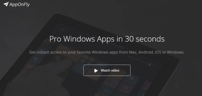 AppOnFly免费体验一个月Windows应用(含福利)