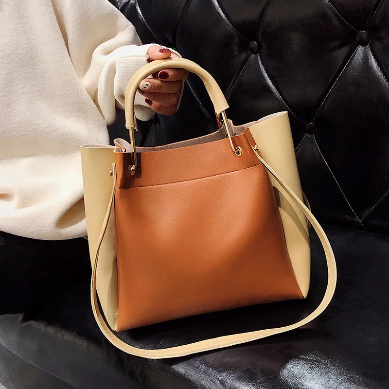 

Designer Women Leather Handbag Shoulder Bags High Quality Hand Bag Bolsas Feminina