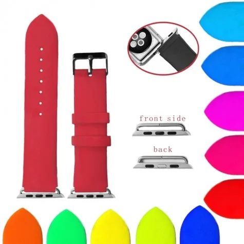 38mm Silicone Watch Band Replacement for Apple iWatch WB1105L38JB