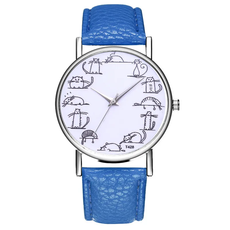 Montre Femme Top Brand Luxury Women Watches Temperament Wild leather band Wrist Watches Fashion clock relogio feminino Y06 (6)