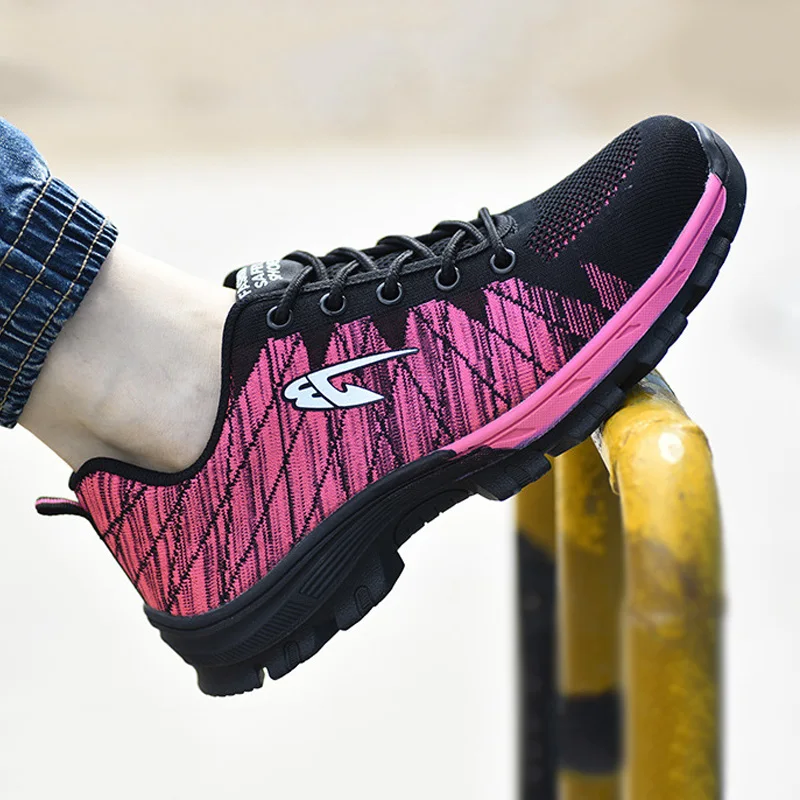 2019 مكافحة تحطيم ثقب العمل أحذية السلامة الذكور الصلب أحذية سلامة بفتحة لأصبع القدم الرجال الأحذية في الهواء الطلق حذاء رياضي كاجول الرجال زا... 2019 مكافحة تحطيم ثقب العمل أحذية السلامة الذكور الصلب أحذية سلامة بفتحة لأصبع القدم الرجال الأحذية في الهواء الطلق حذاء رياضي كاجول الرجال زا...