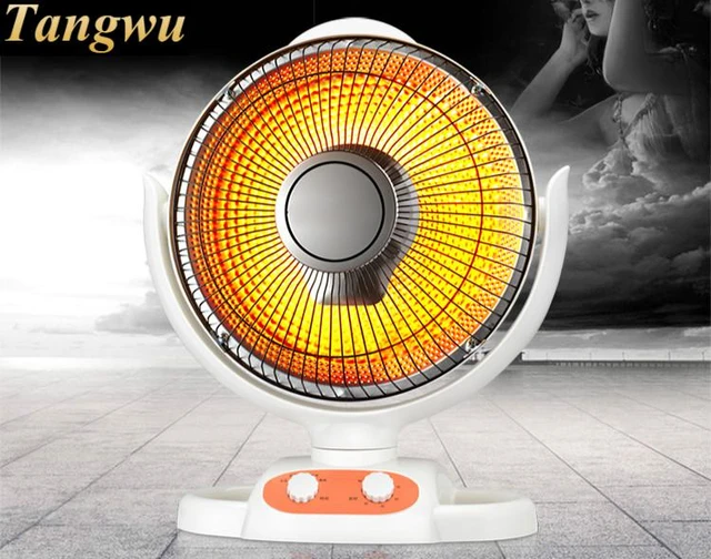 Small solar heater mini desktop office in bath home quiet electric KaoHuoLu  shook his head