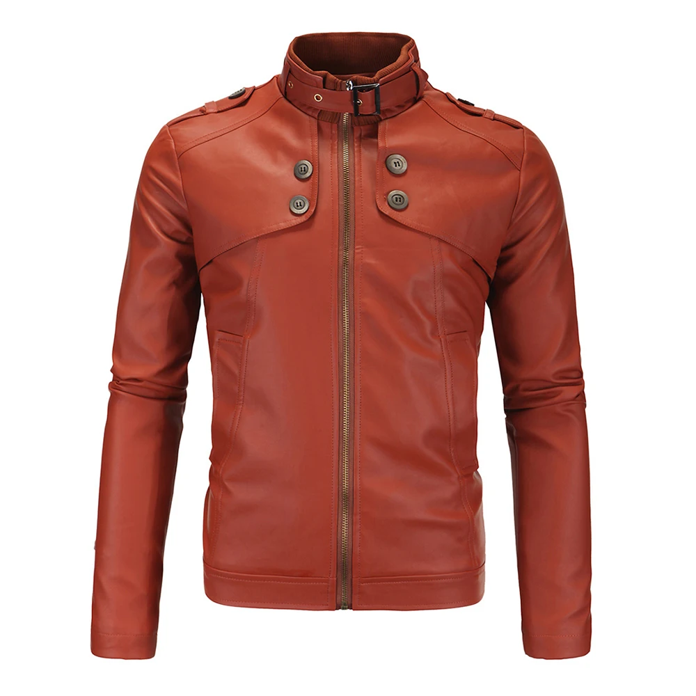 HEROBIKER Motorcycle Jaqueta Men Vintage Retro PU Leather Jacket Racing Punk Classical Faux Leather Warm Winter Clothing Jacket HEROBIKER Motorcycle Jaqueta Men Vintage Retro PU Leather Jacket Racing Punk Classical Faux Leather Warm Winter Clothing Jacket