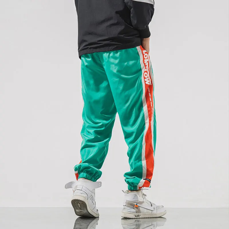 Loldeal الرجال القطن مزيج المسار بانت Sweatpants
