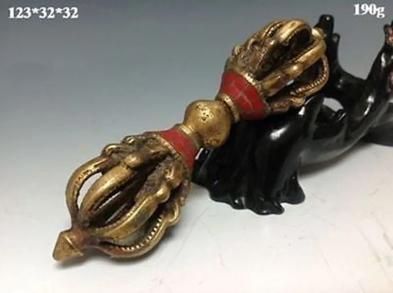 Vajratibet Тибетский Буддизм Бронзовый буддийский ритуал ручной инструмент dorjeturquoise украшения металла ремесленных