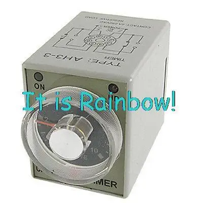 

Free Shipping Power ON AC 220V 50/60Hz 10 Minute Delay Time Relay Timer