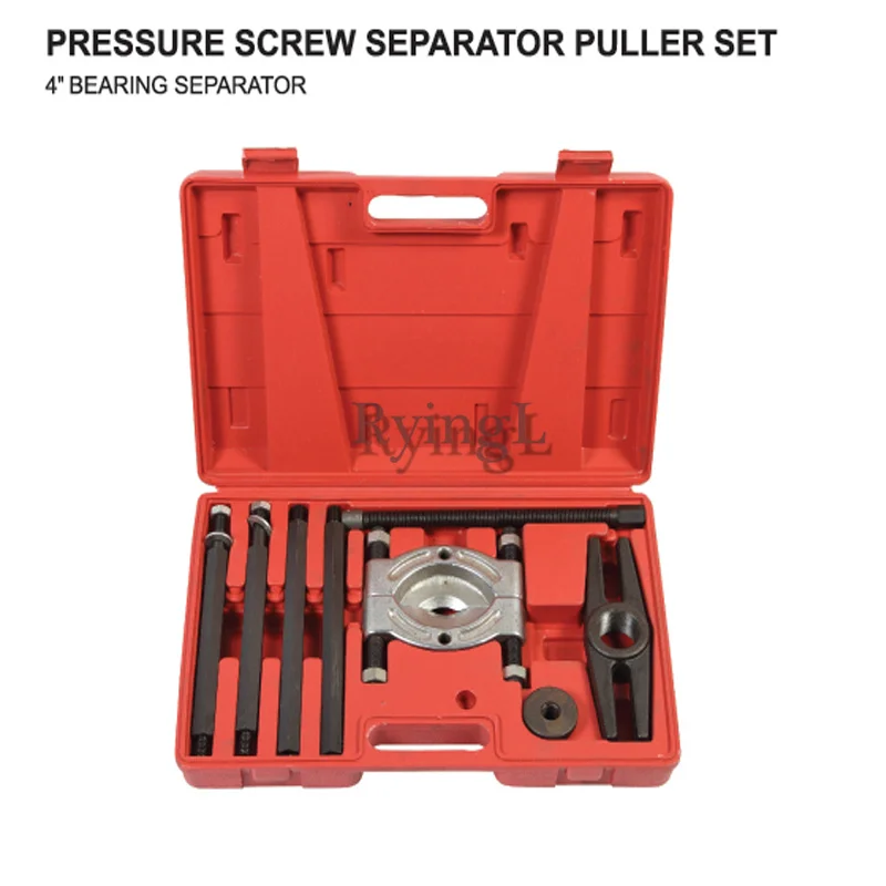 G1 9 PCS Bearing Separators Set Bar Type Splitter Gear Puller Automotive Flywheel Tools Kitin