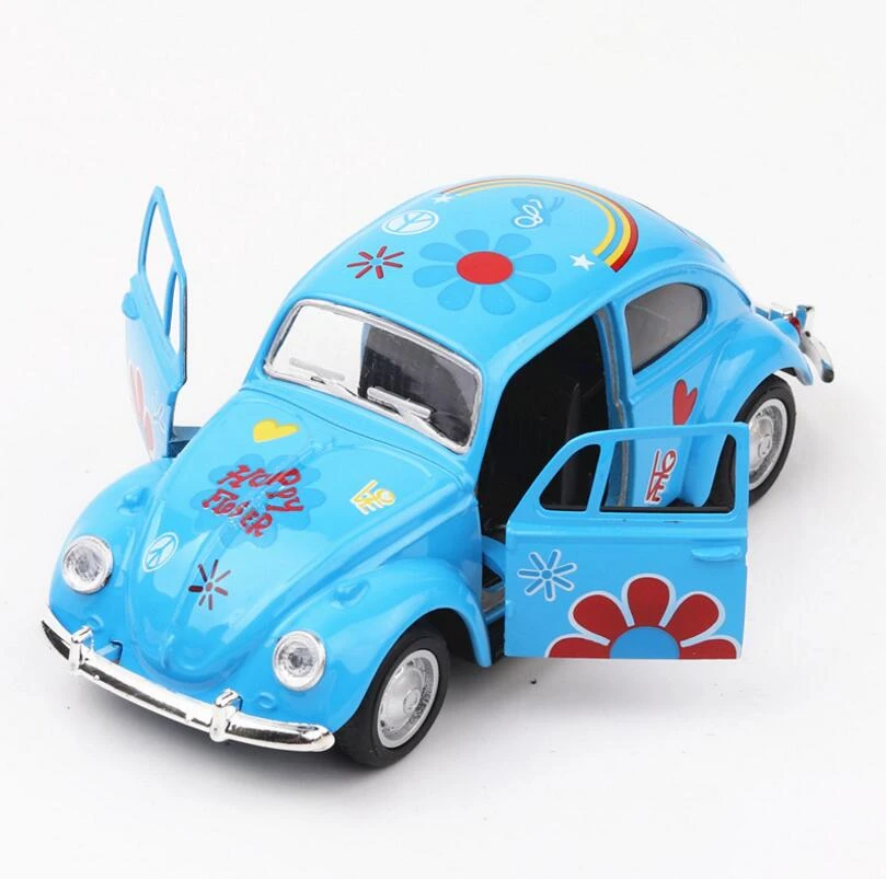 1 36 おもちゃ車の花ビートルズ車の金属おもちゃ Diecasts 玩具車車モデルミニチュアスケールのおもちゃの車子供 ダイキャスト 車のオモチャ Aliexpress