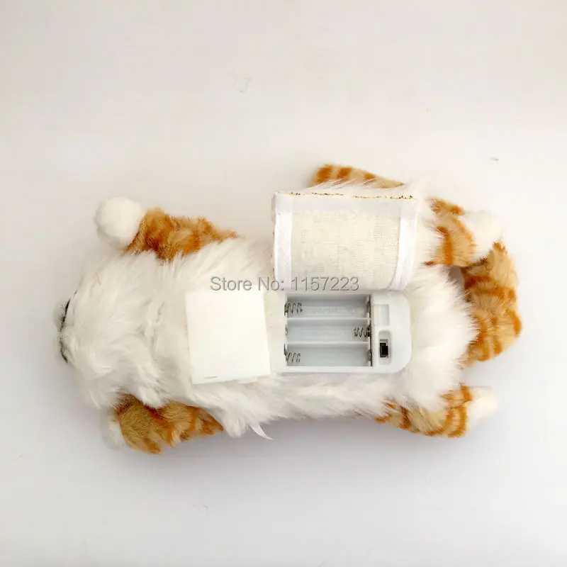 Новое поступление забавные Смеющийся Кот Roll электронные игрушки для животных моделирование робот товары кошек подарок ребенка 30 см
