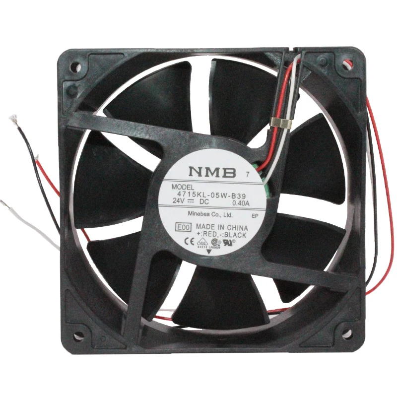 New and original 4715KL-05W-B39 12cm 120mm 12038 DC 24V 0.40A CNC lathe inverter fan communication equipment cooling fan