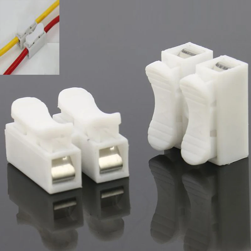 Details about   Wago 224 Electrical Lighting Connectors Wire Block Clamp Clips Fast Cable 