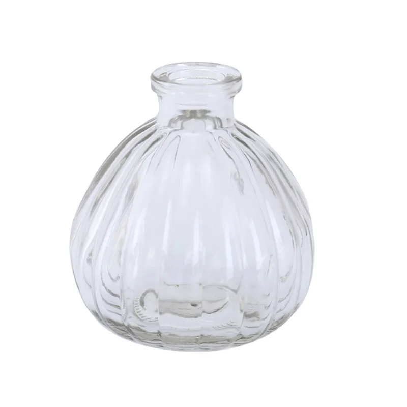 

1pc Creative Glass Vase Modern Transparent Table Artificial Flower Gypsophila Flower