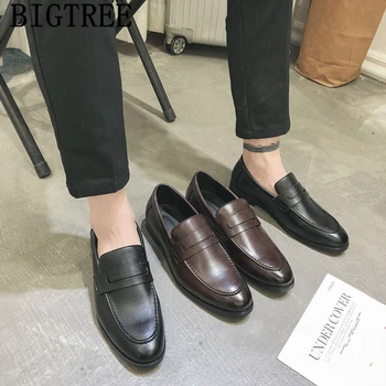 

Tassel Shoes Men Classic Coiffeur Mens Dress Loafers Sepatu Slip On Pria Formal Leather Shoes For Men Business Shoes Buty Meskie